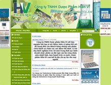 Tablet Screenshot of hienviphar.com.vn